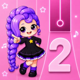 Значок Kpop Sing: Игра на фортепиано